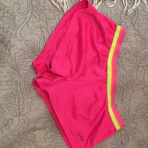 Pink mesh Soffe shorts